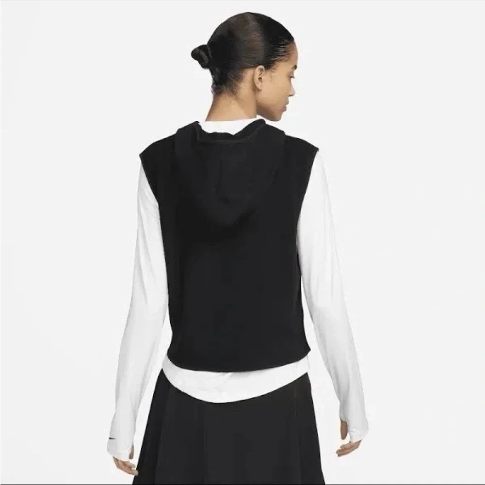 NWT Nike Repel Water Resistant Ace 2-in-1 Black Golf Jacket Vest Size XS